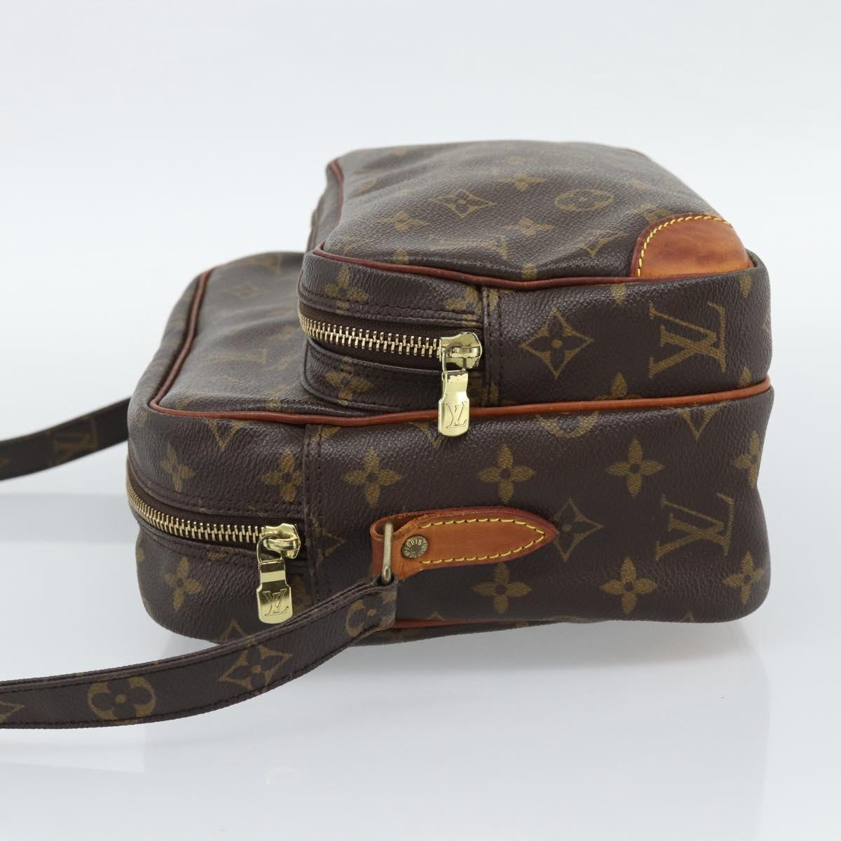 LOUIS VUITTON Monogram Nile Shoulder Bag M45244 LV Auth ka5178A