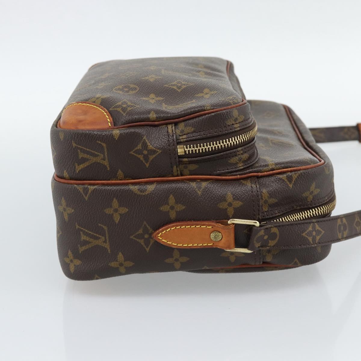 LOUIS VUITTON Monogram Nile Shoulder Bag M45244 LV Auth ka5178A