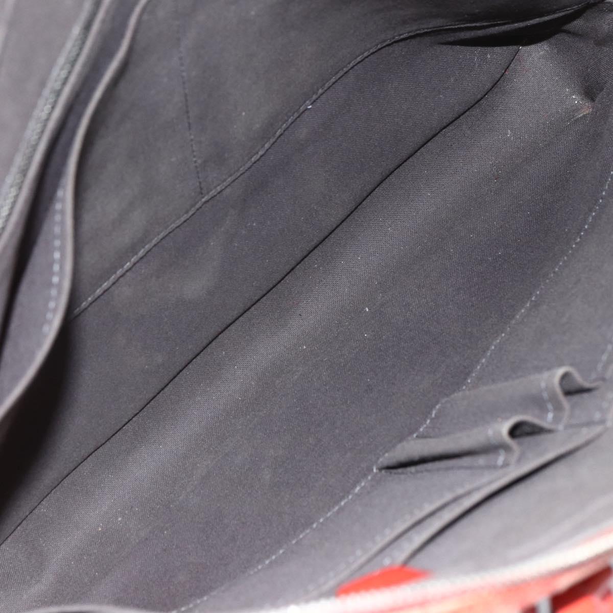 LOUIS VUITTON Damier Infini Porte Documents Voyage Bag N41143 LV Auth ka518