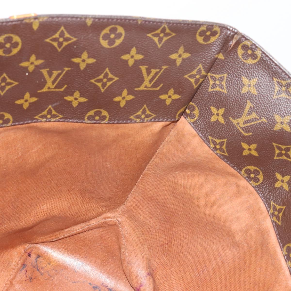 LOUIS VUITTON Monogram Sac Shopping Tote Bag M51108 LV Auth ka5181