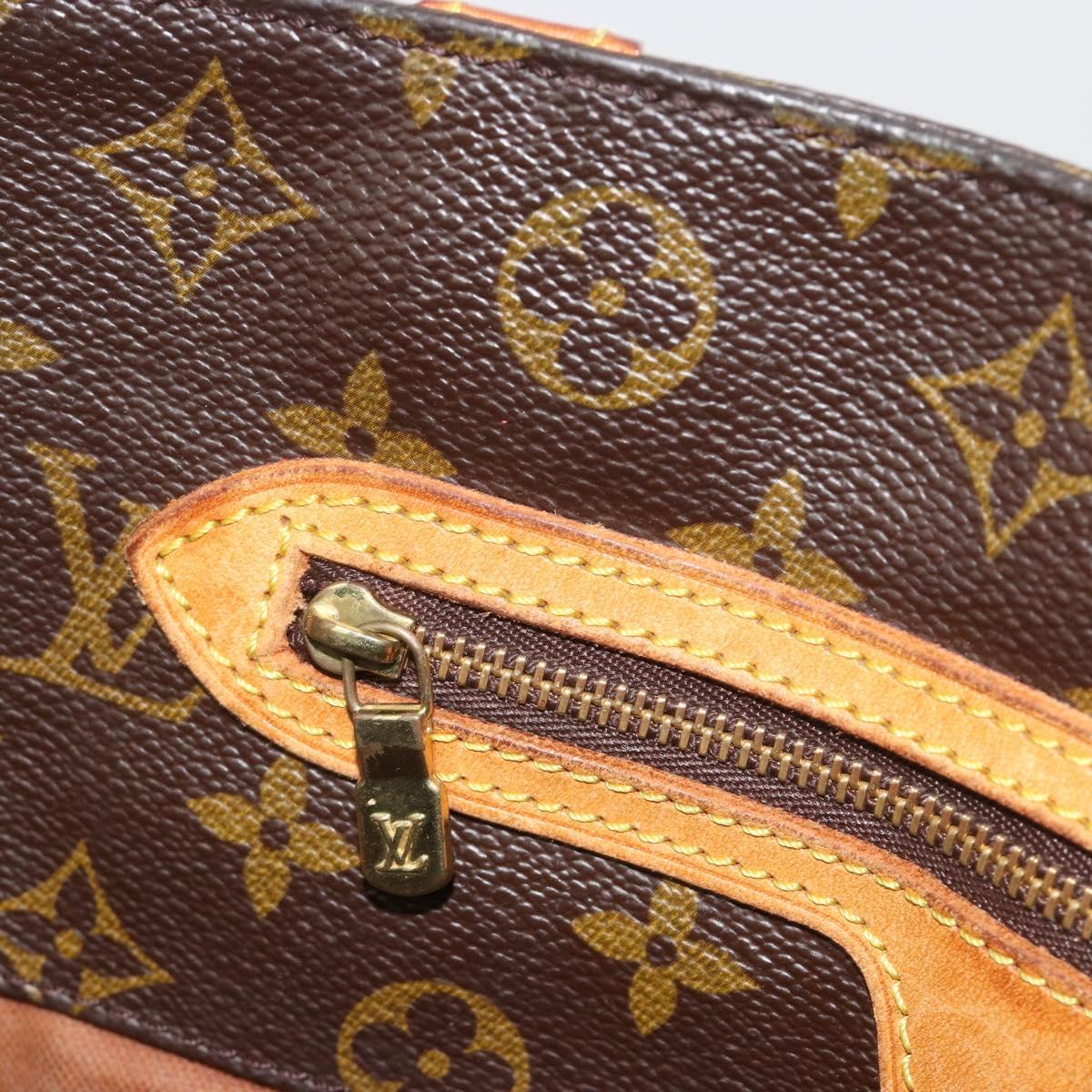 LOUIS VUITTON Monogram Sac Shopping Tote Bag M51108 LV Auth ka5181