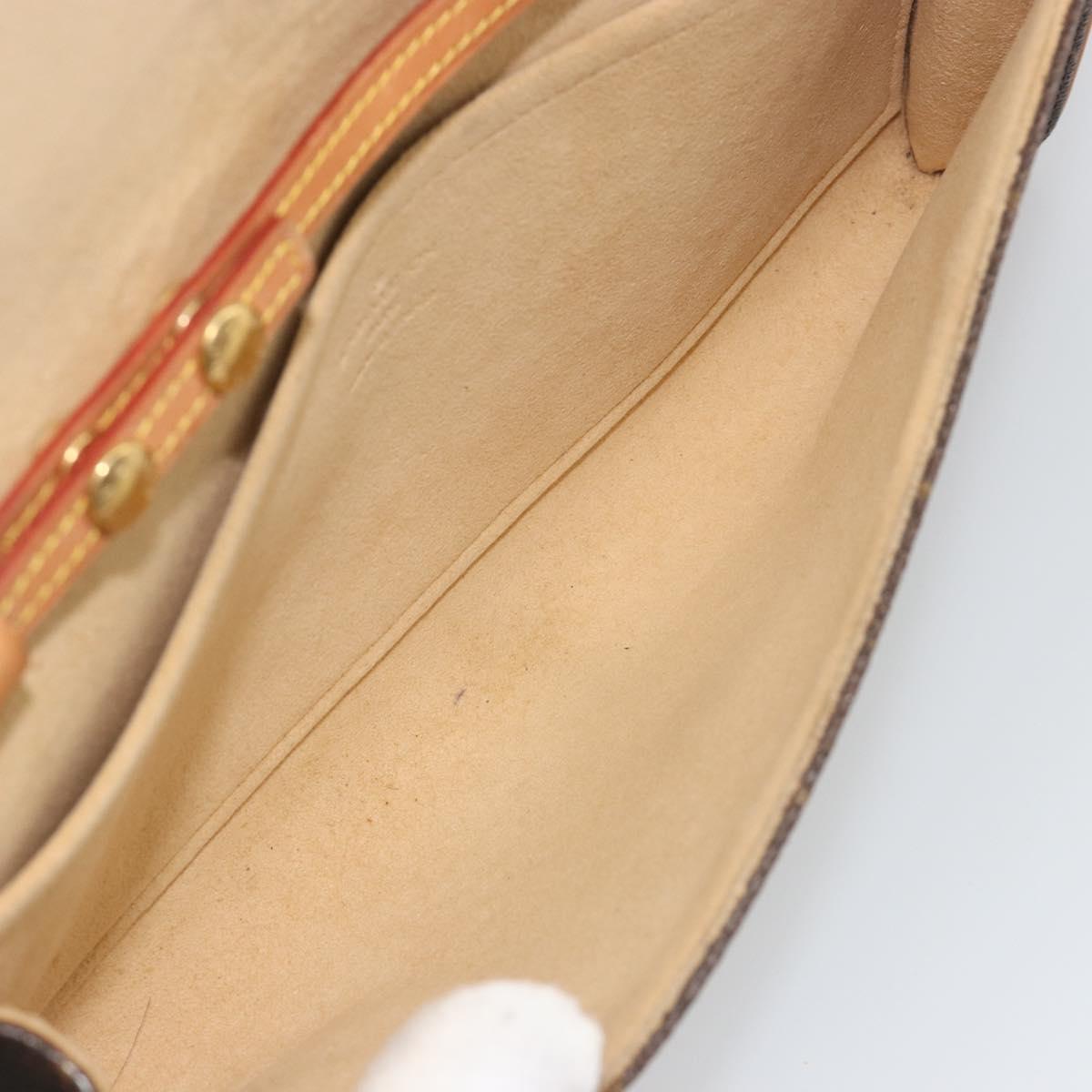 LOUIS VUITTON Monogram Pochette Twin GM Shoulder Bag M51852 LV Auth ka5183