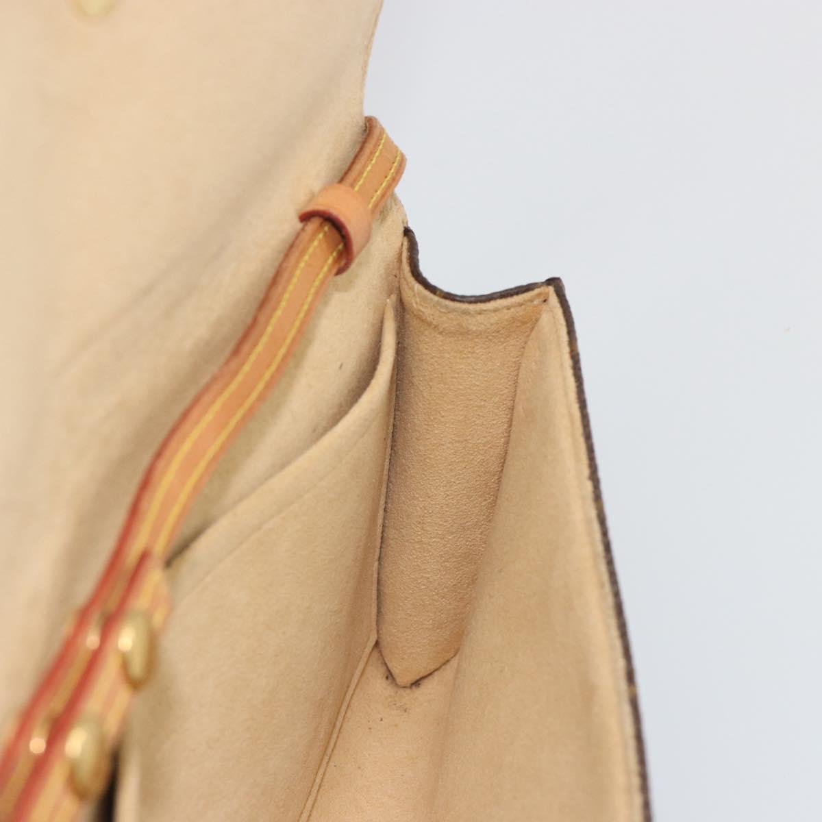 LOUIS VUITTON Monogram Pochette Twin GM Shoulder Bag M51852 LV Auth ka5183