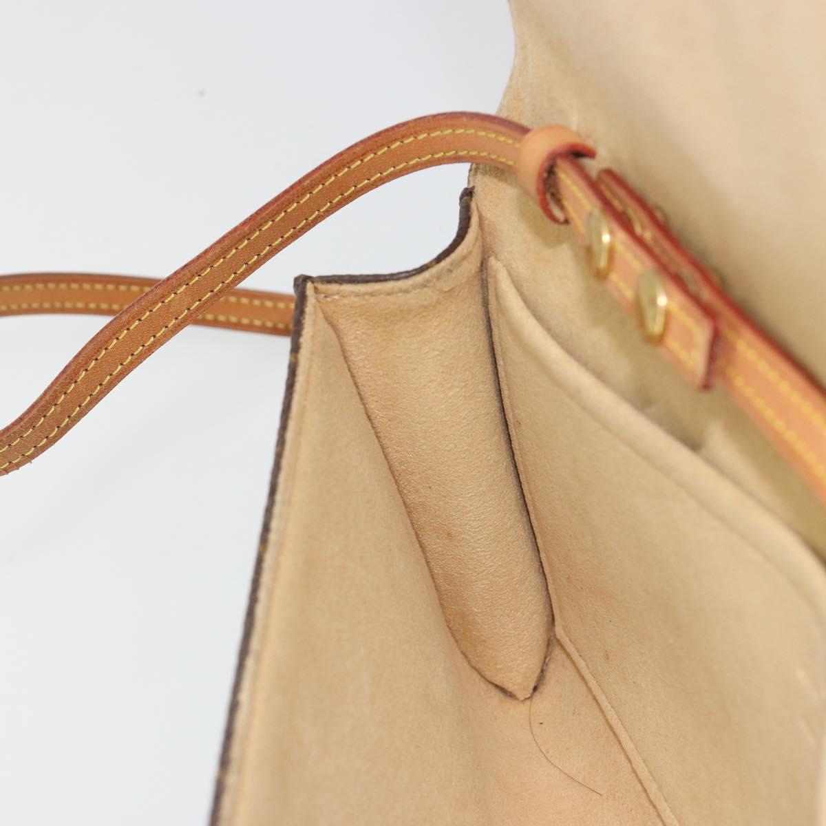 LOUIS VUITTON Monogram Pochette Twin GM Shoulder Bag M51852 LV Auth ka5183