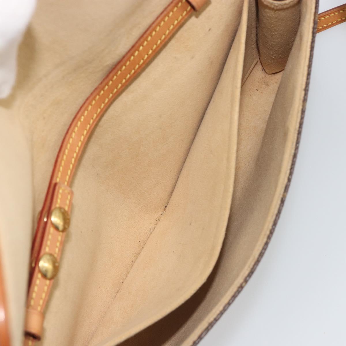 LOUIS VUITTON Monogram Pochette Twin GM Shoulder Bag M51852 LV Auth ka5183