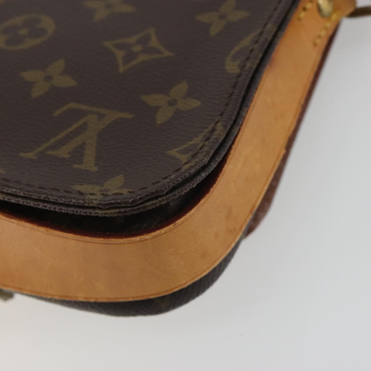 LOUIS VUITTON Monogram Cartouchiere PM Shoulder Bag M51254 LV Auth ka5185