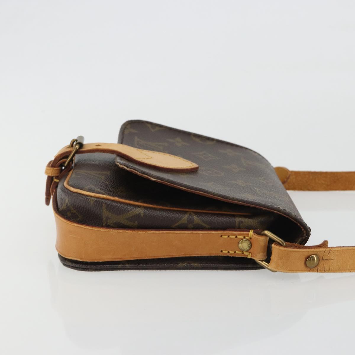 LOUIS VUITTON Monogram Cartouchiere PM Shoulder Bag M51254 LV Auth ka5185