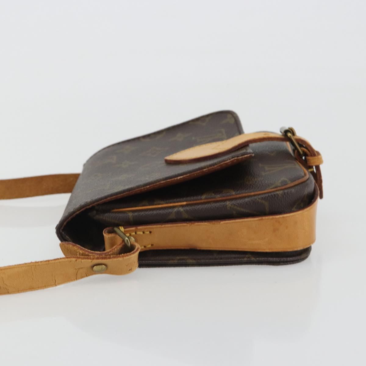LOUIS VUITTON Monogram Cartouchiere PM Shoulder Bag M51254 LV Auth ka5185