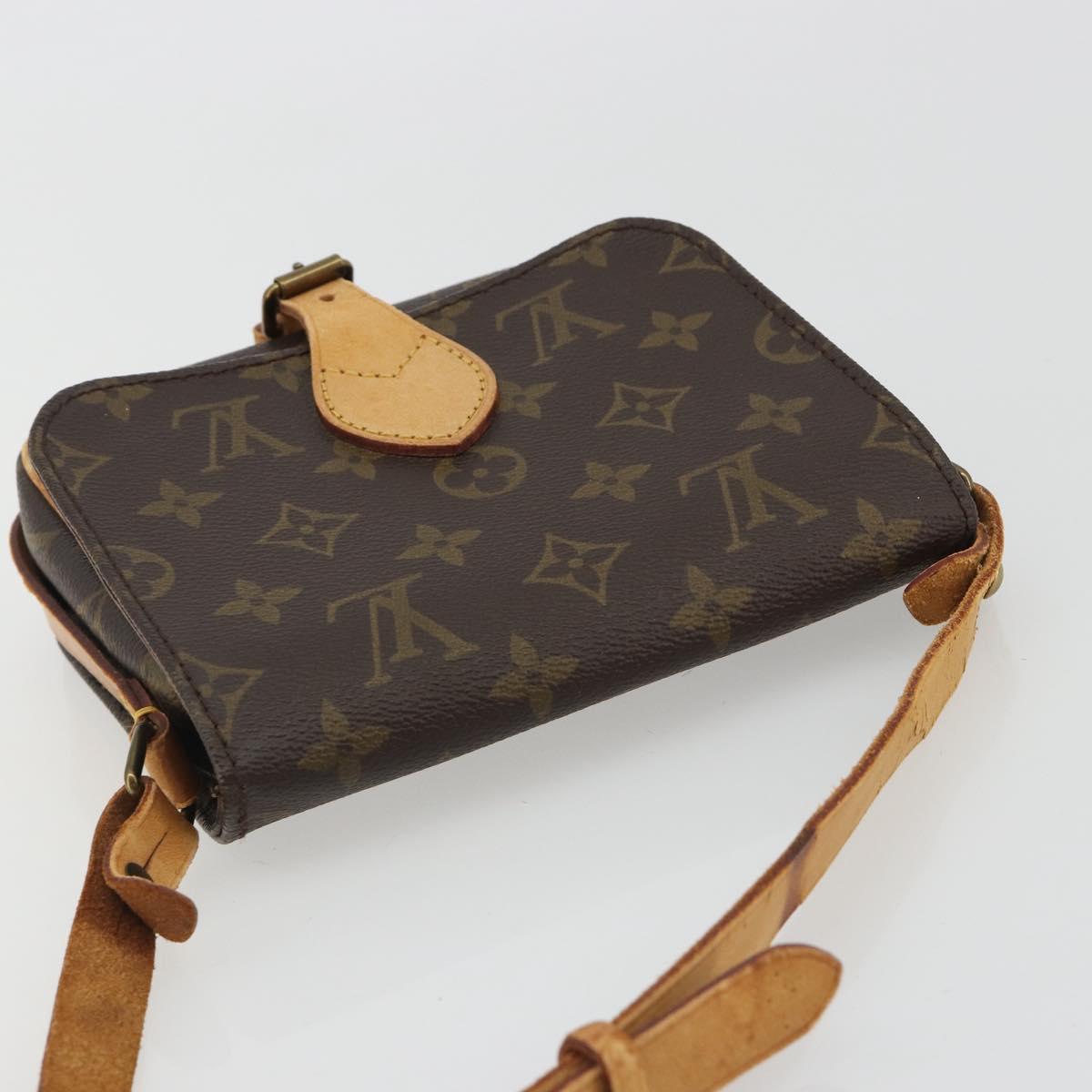 LOUIS VUITTON Monogram Cartouchiere PM Shoulder Bag M51254 LV Auth ka5185