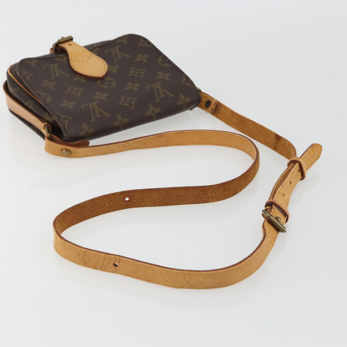 LOUIS VUITTON Monogram Cartouchiere PM Shoulder Bag M51254 LV Auth ka5185