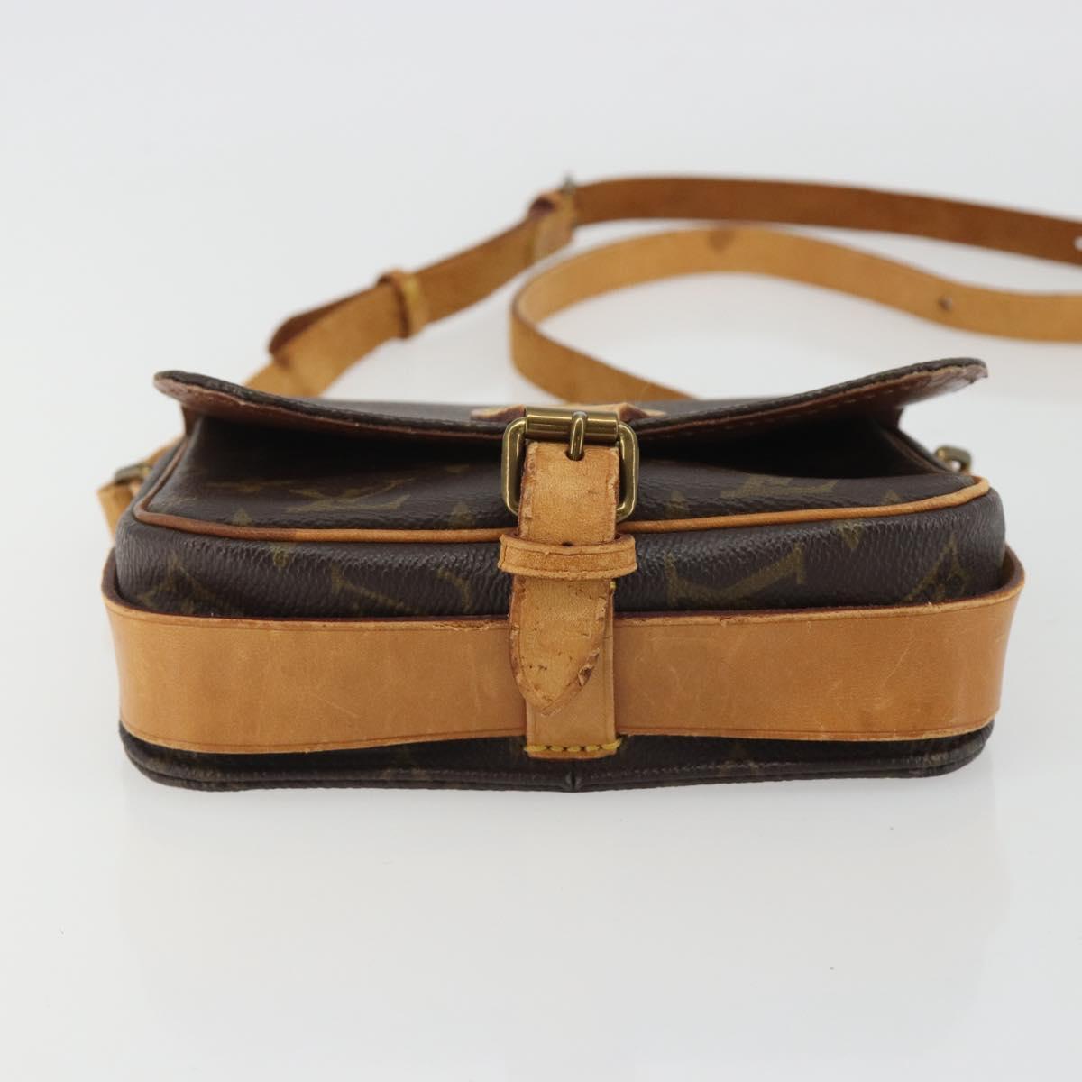 LOUIS VUITTON Monogram Cartouchiere PM Shoulder Bag M51254 LV Auth ka5185