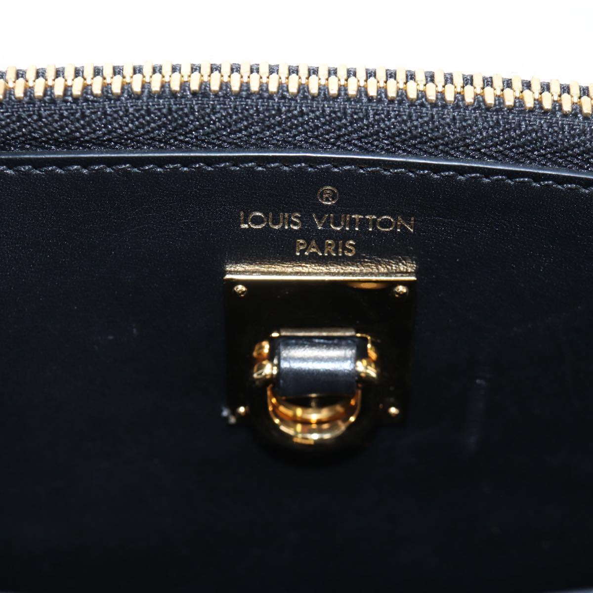 LOUIS VUITTON City Steamer PM Hand Bag Calf Skin Black M51021 LV Auth ka5186SV