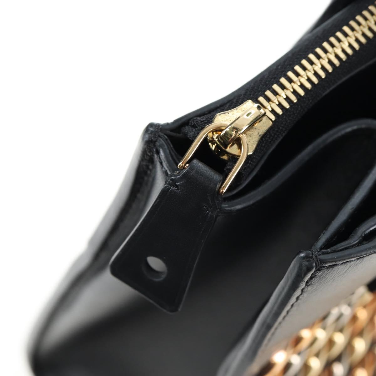LOUIS VUITTON City Steamer PM Hand Bag Calf Skin Black M51021 LV Auth ka5186SV