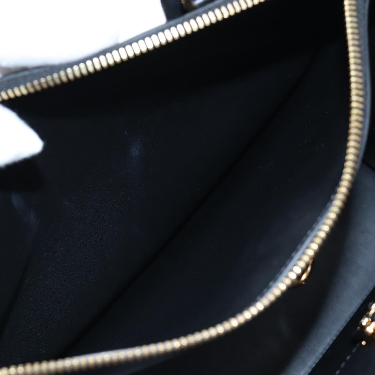 LOUIS VUITTON City Steamer PM Hand Bag Calf Skin Black M51021 LV Auth ka5186SV
