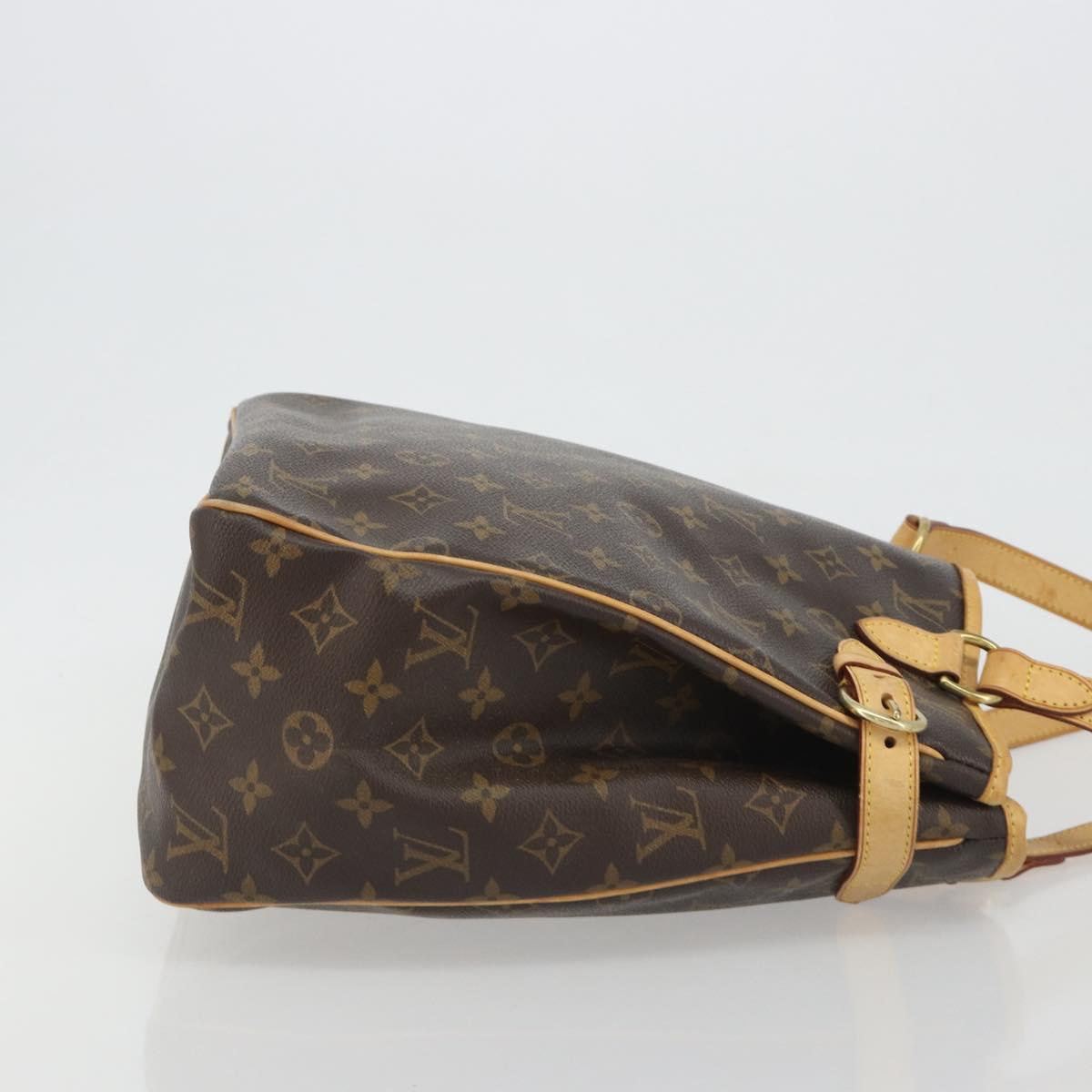 LOUIS VUITTON Monogram Batignolles Vertical Tote Bag M51153 LV Auth ka5194A
