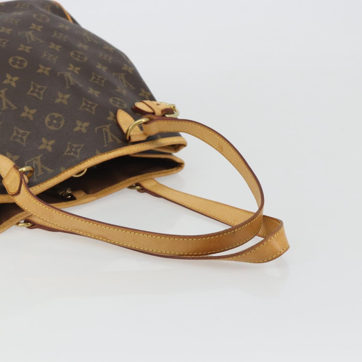 LOUIS VUITTON Monogram Batignolles Vertical Tote Bag M51153 LV Auth ka5194A
