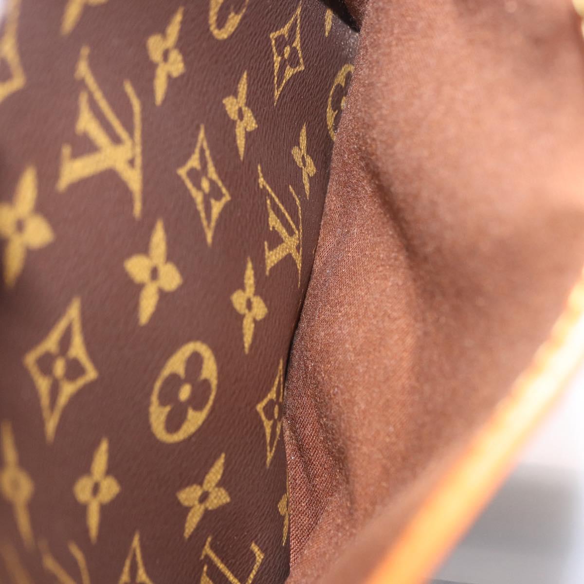 LOUIS VUITTON Monogram Gibeciere GM Shoulder Bag M42246 LV Auth ka5197