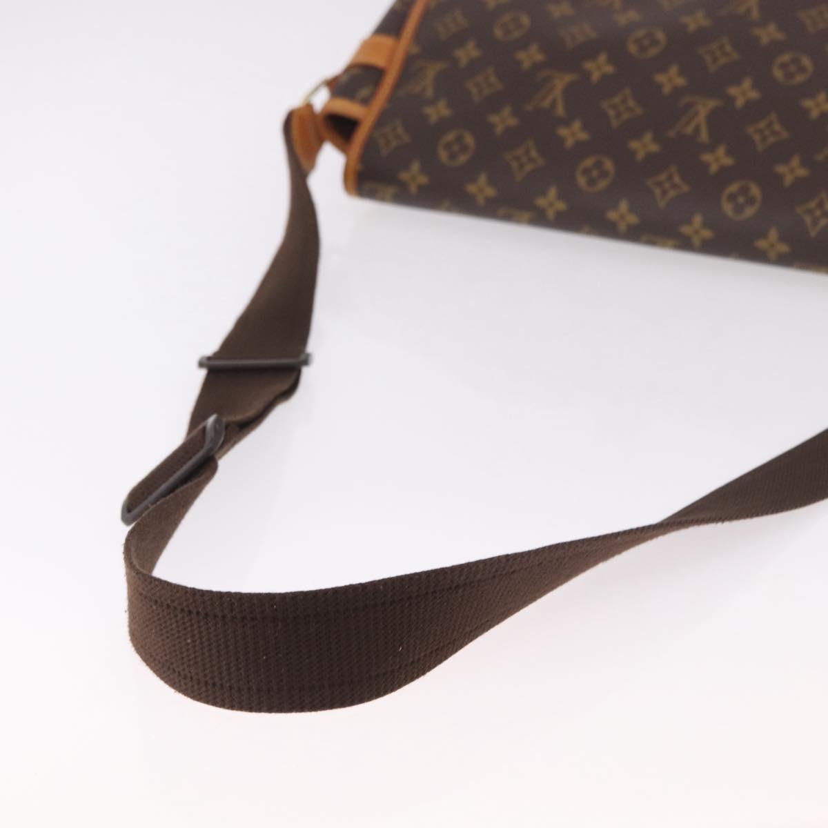 LOUIS VUITTON Monogram Gibeciere GM Shoulder Bag M42246 LV Auth ka5197