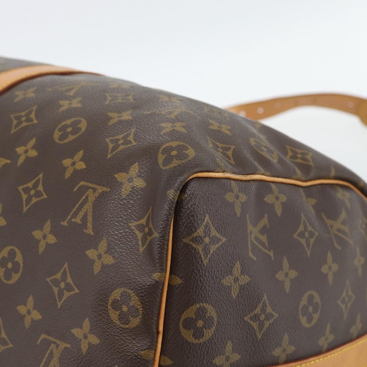 LOUIS VUITTON Monogram Keepall Bandouliere 50 Boston Bag M41416 LV Auth ka5198A