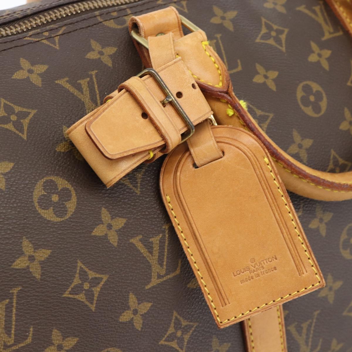 LOUIS VUITTON Monogram Keepall Bandouliere 50 Boston Bag M41416 LV Auth ka5198A