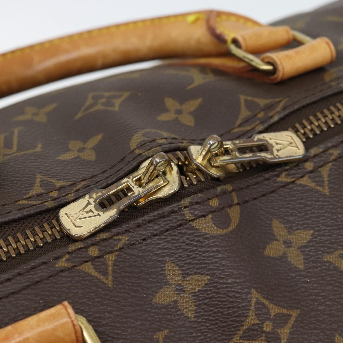 LOUIS VUITTON Monogram Keepall Bandouliere 50 Boston Bag M41416 LV Auth ka5198A