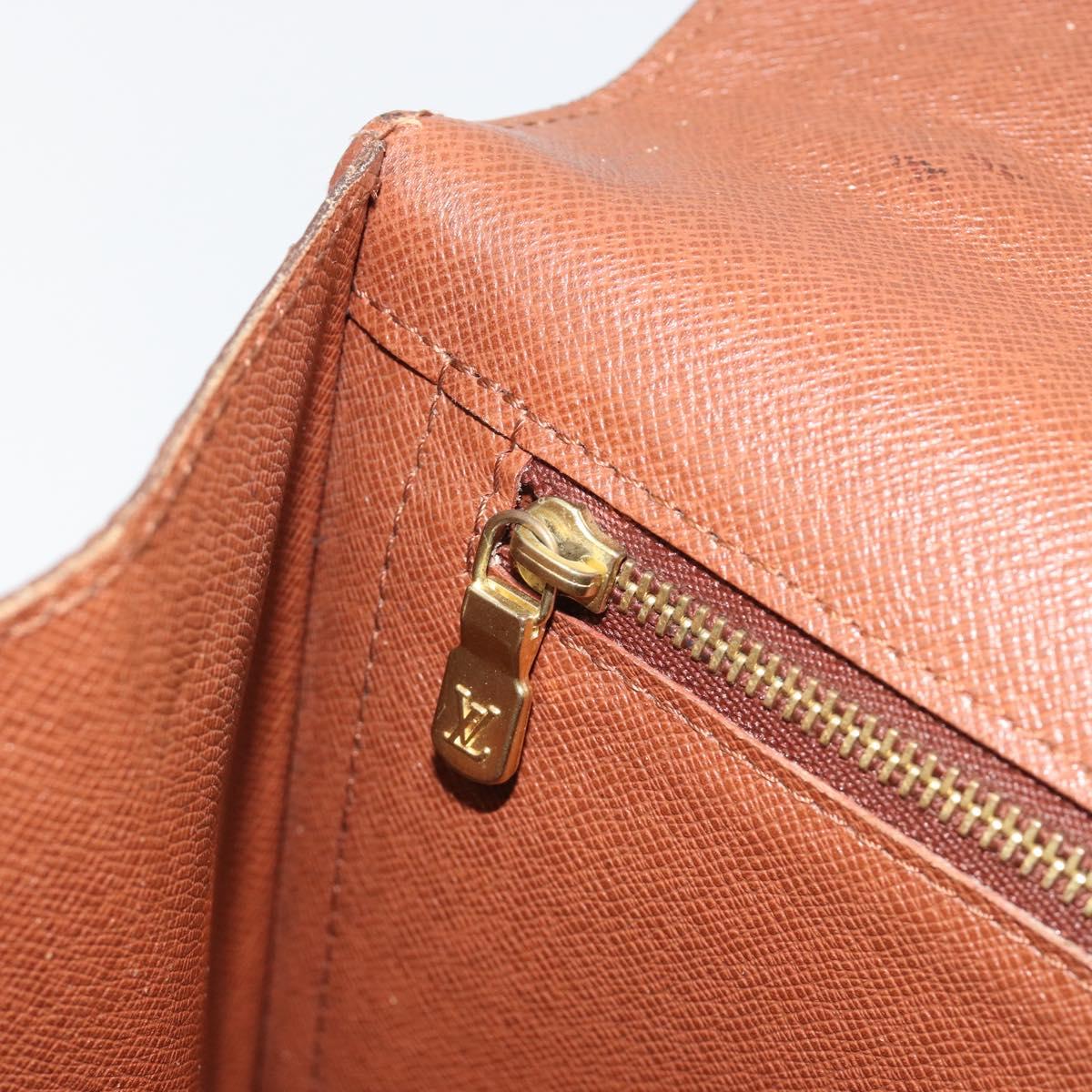 LOUIS VUITTON Monogram Monceau 28 Hand Bag M51185 LV Auth ka5201