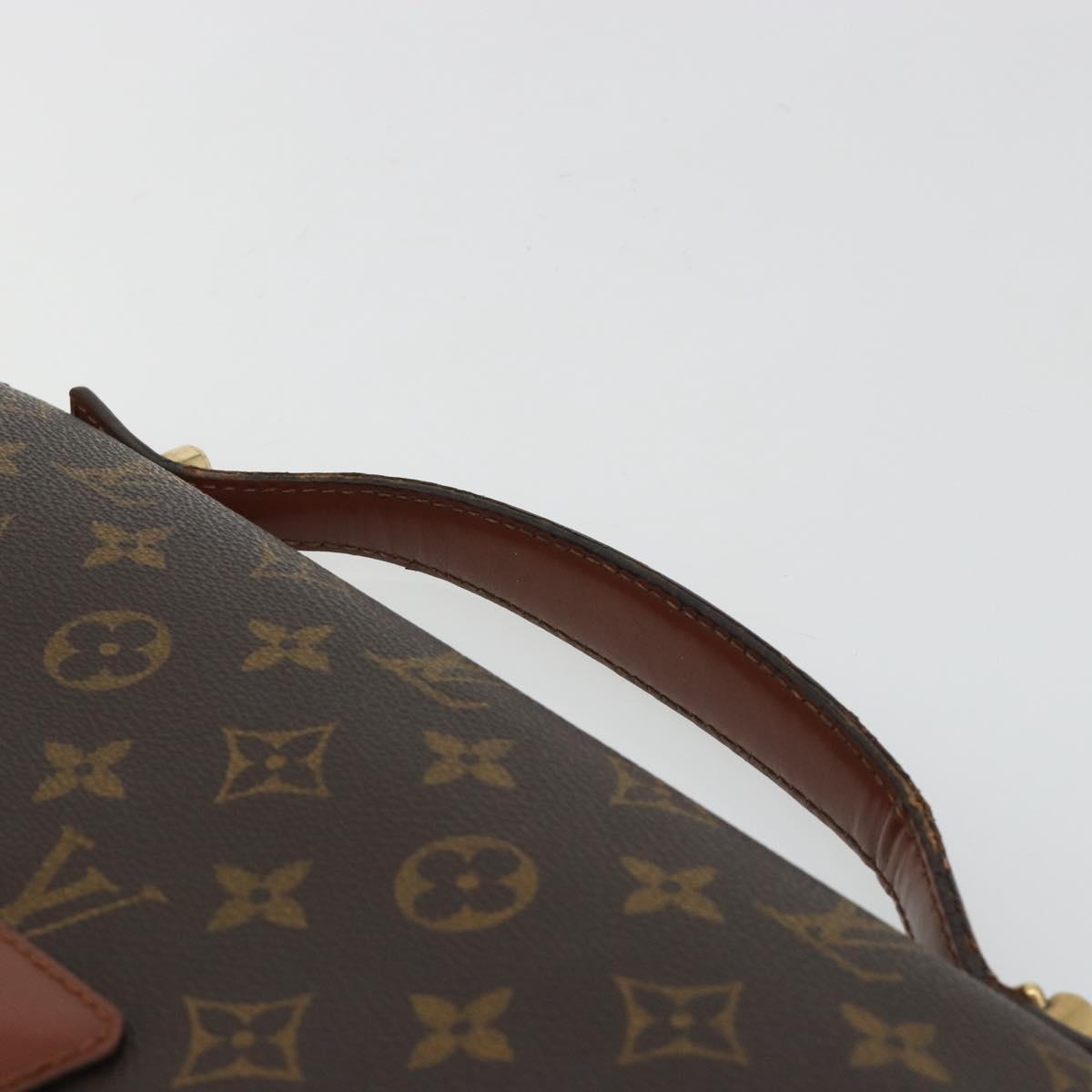 LOUIS VUITTON Monogram Monceau 28 Hand Bag M51185 LV Auth ka5201