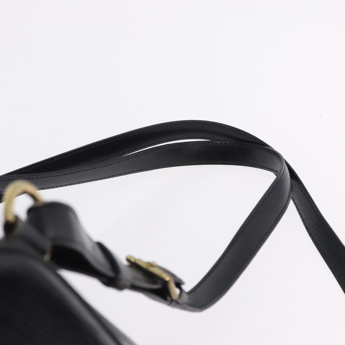 LOUIS VUITTON Epi Gobelins Backpack Black M52292 LV Auth ka5215