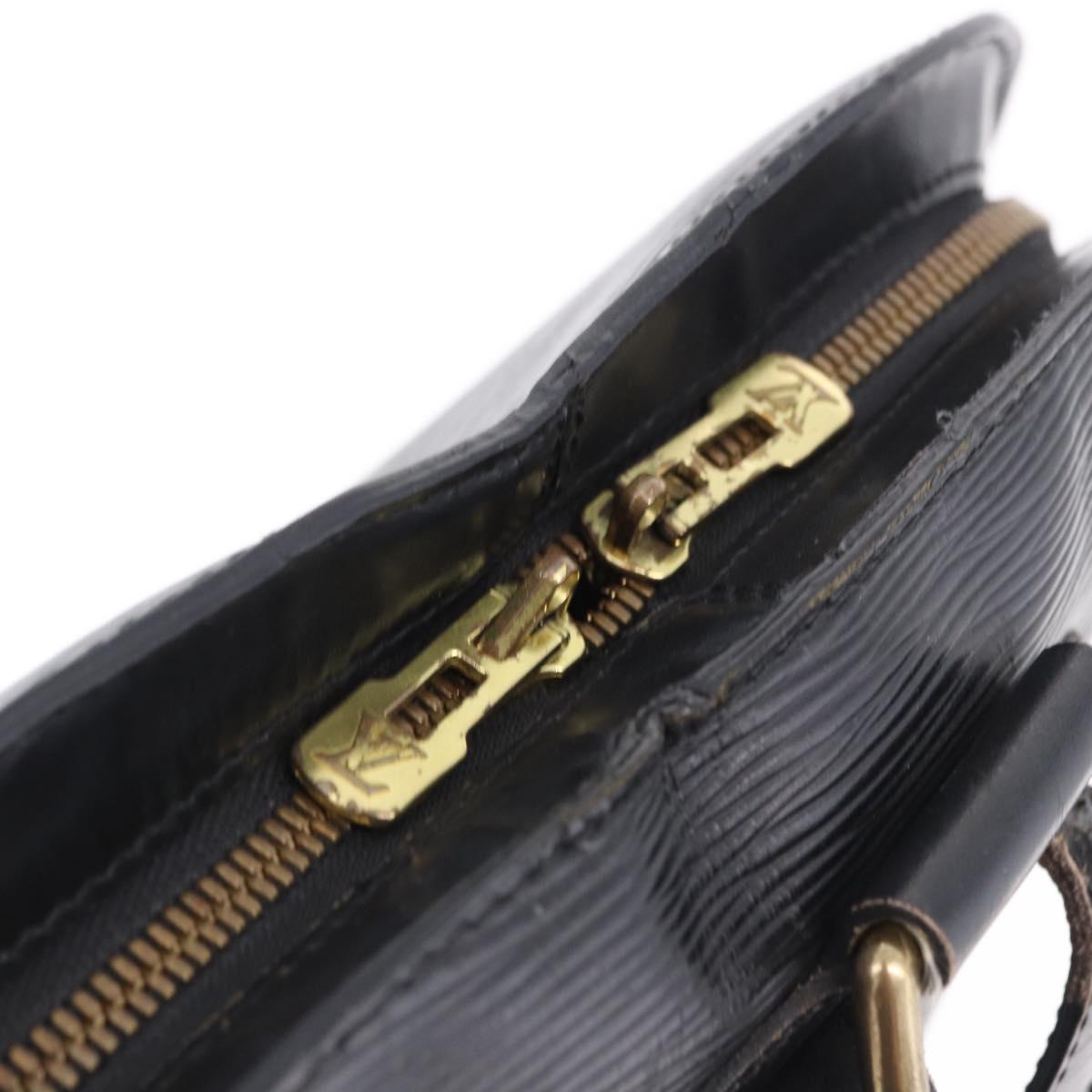 LOUIS VUITTON Epi Gobelins Backpack Black M52292 LV Auth ka5215