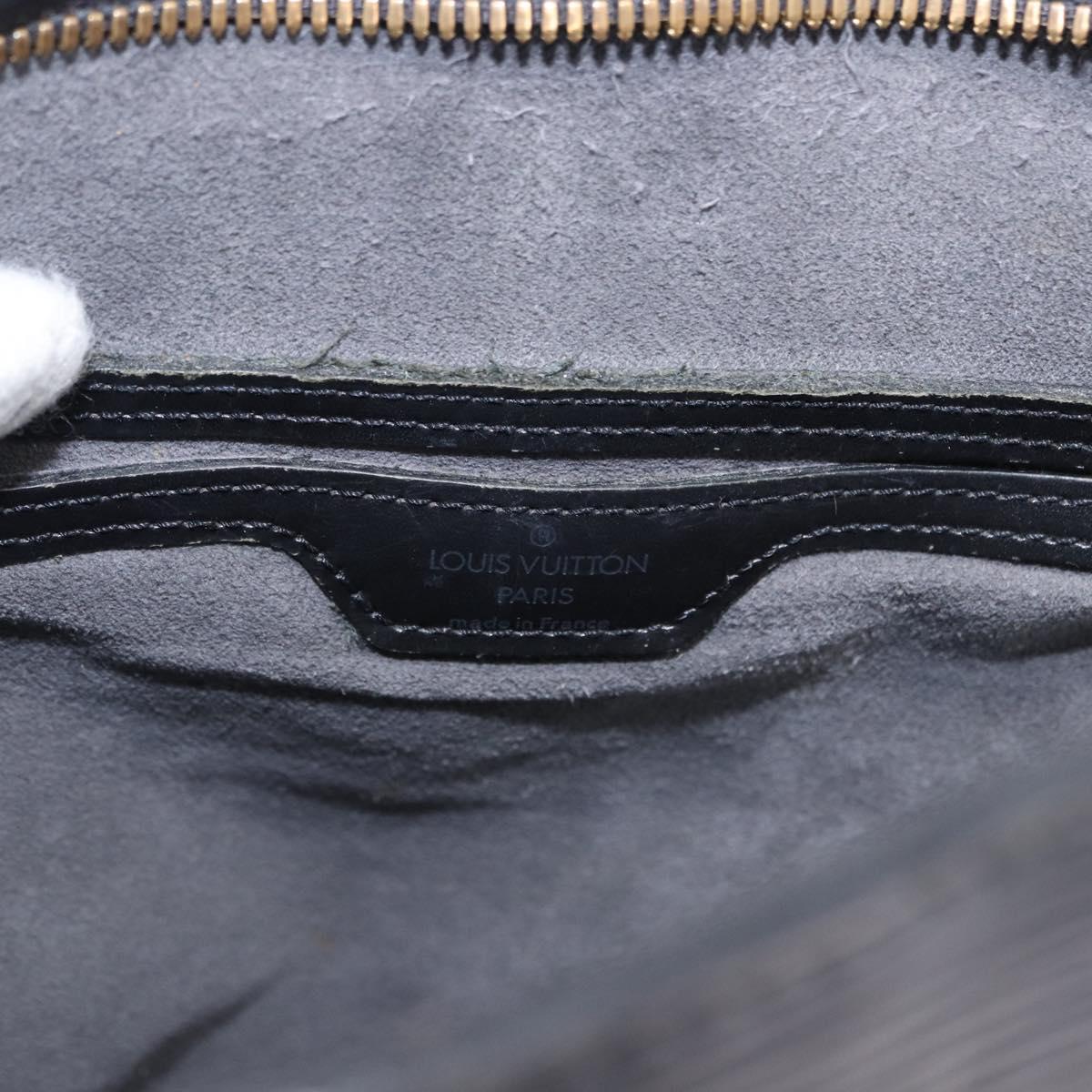 LOUIS VUITTON Epi Gobelins Backpack Black M52292 LV Auth ka5215