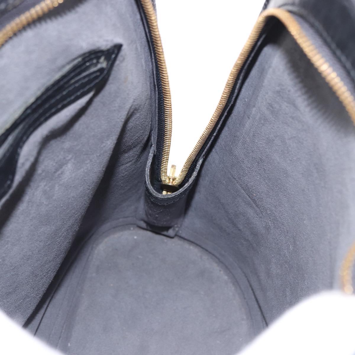 LOUIS VUITTON Epi Gobelins Backpack Black M52292 LV Auth ka5215