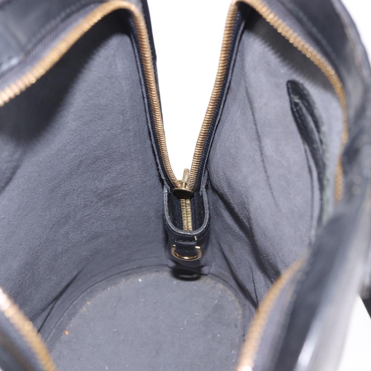 LOUIS VUITTON Epi Gobelins Backpack Black M52292 LV Auth ka5215
