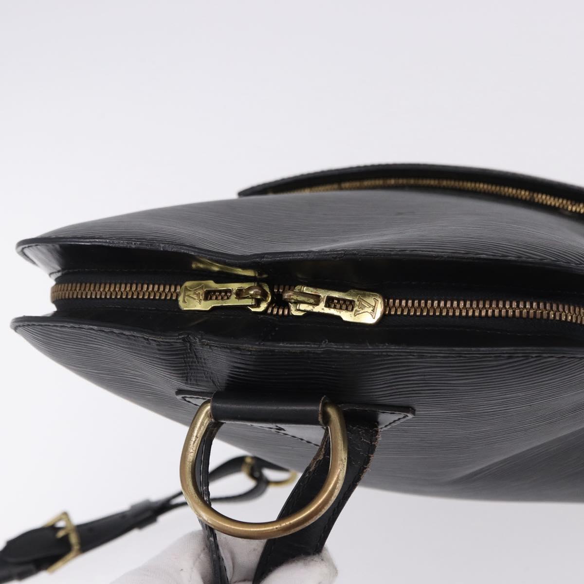 LOUIS VUITTON Epi Gobelins Backpack Black M52292 LV Auth ka5215