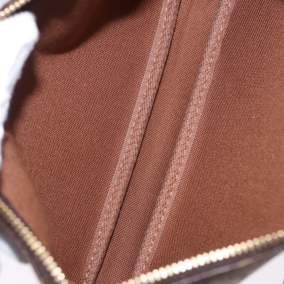 LOUIS VUITTON Monogram Graffiti Pochette Pouch Khaki M92191 LV Auth ka5218V