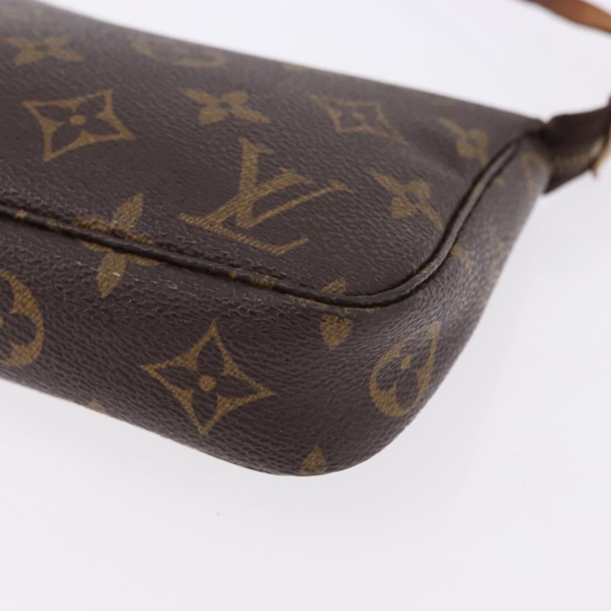 LOUIS VUITTON Monogram Pochette Accessoires Pouch M51980 LV Auth ka5219