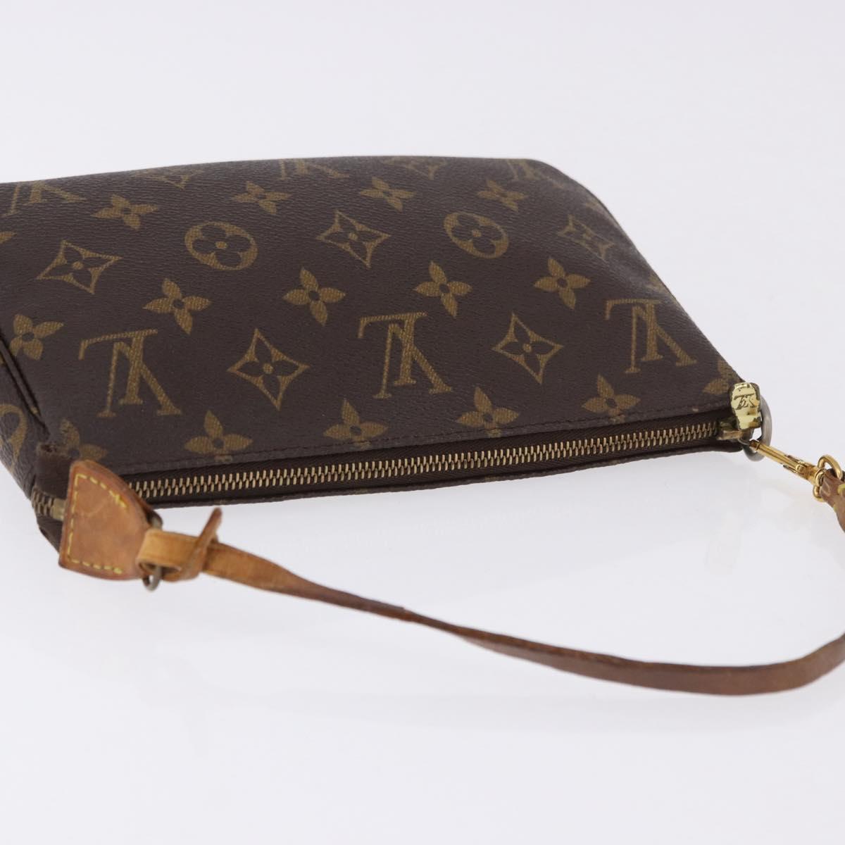 LOUIS VUITTON Monogram Pochette Accessoires Pouch M51980 LV Auth ka5219