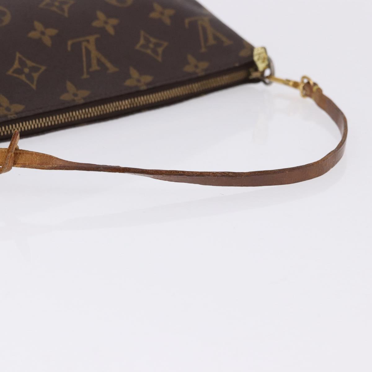 LOUIS VUITTON Monogram Pochette Accessoires Pouch M51980 LV Auth ka5219