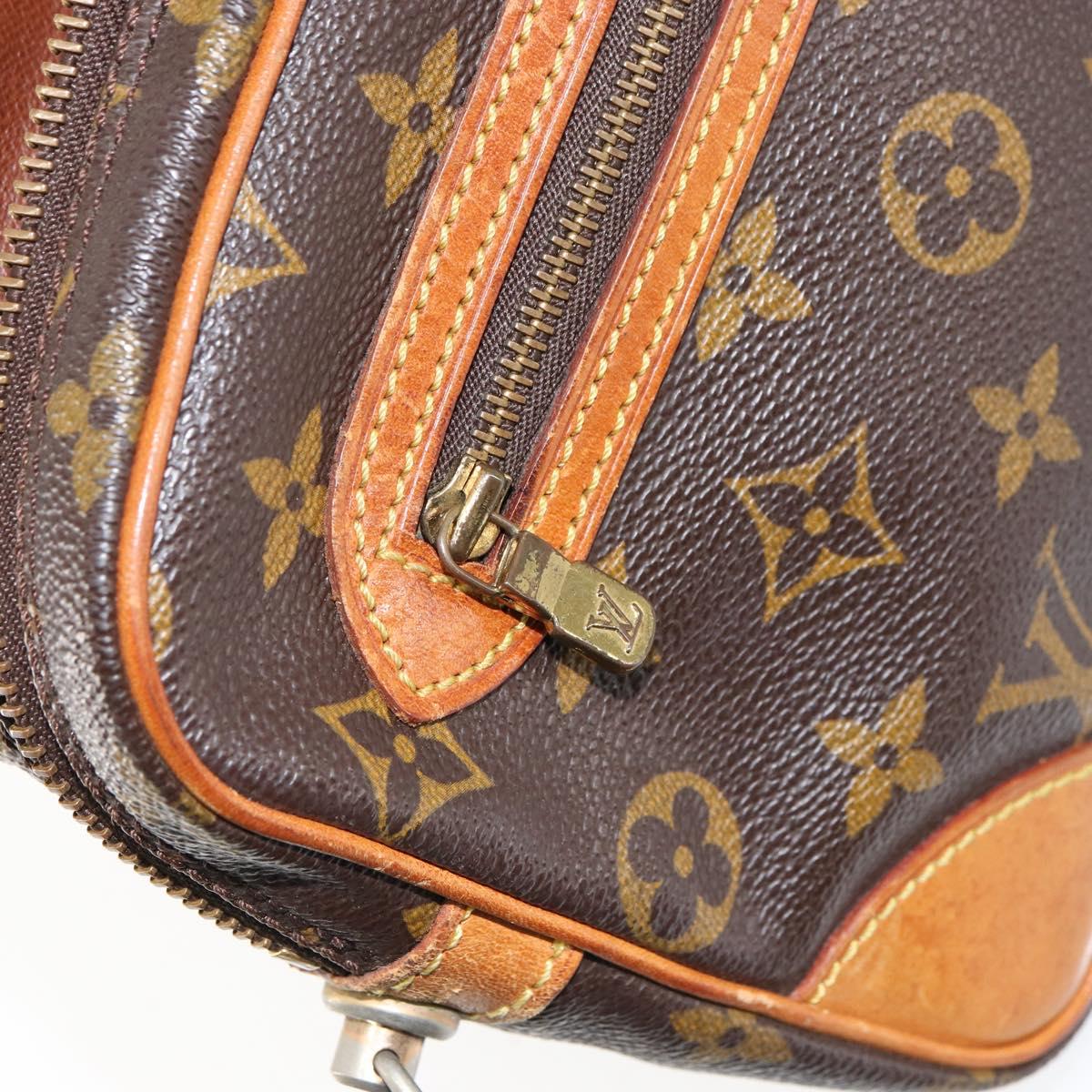LOUIS VUITTON Monogram Marly Dragonne GM Clutch Bag M51825 LV Auth ka522
