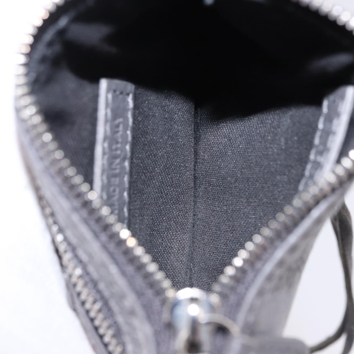 BALENCIAGA Le Cagole Shoulder Bag Leather 2way Gray Silver 719082 Auth ka5229A