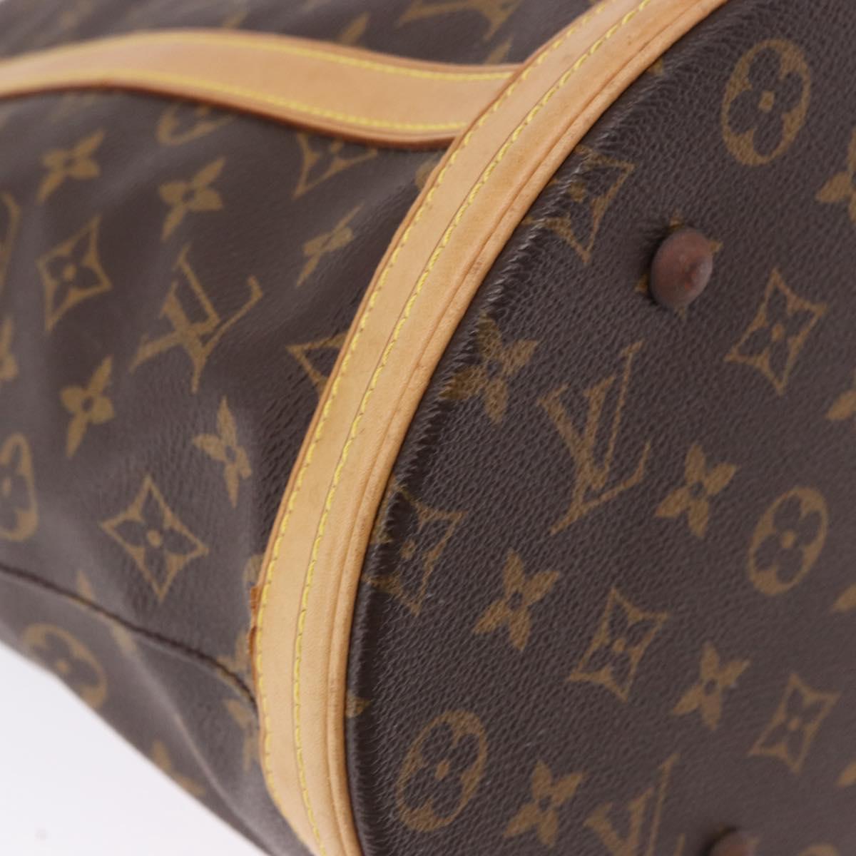 LOUIS VUITTON Monogram Bucket GM Shoulder Bag M42236 LV Auth ka5232