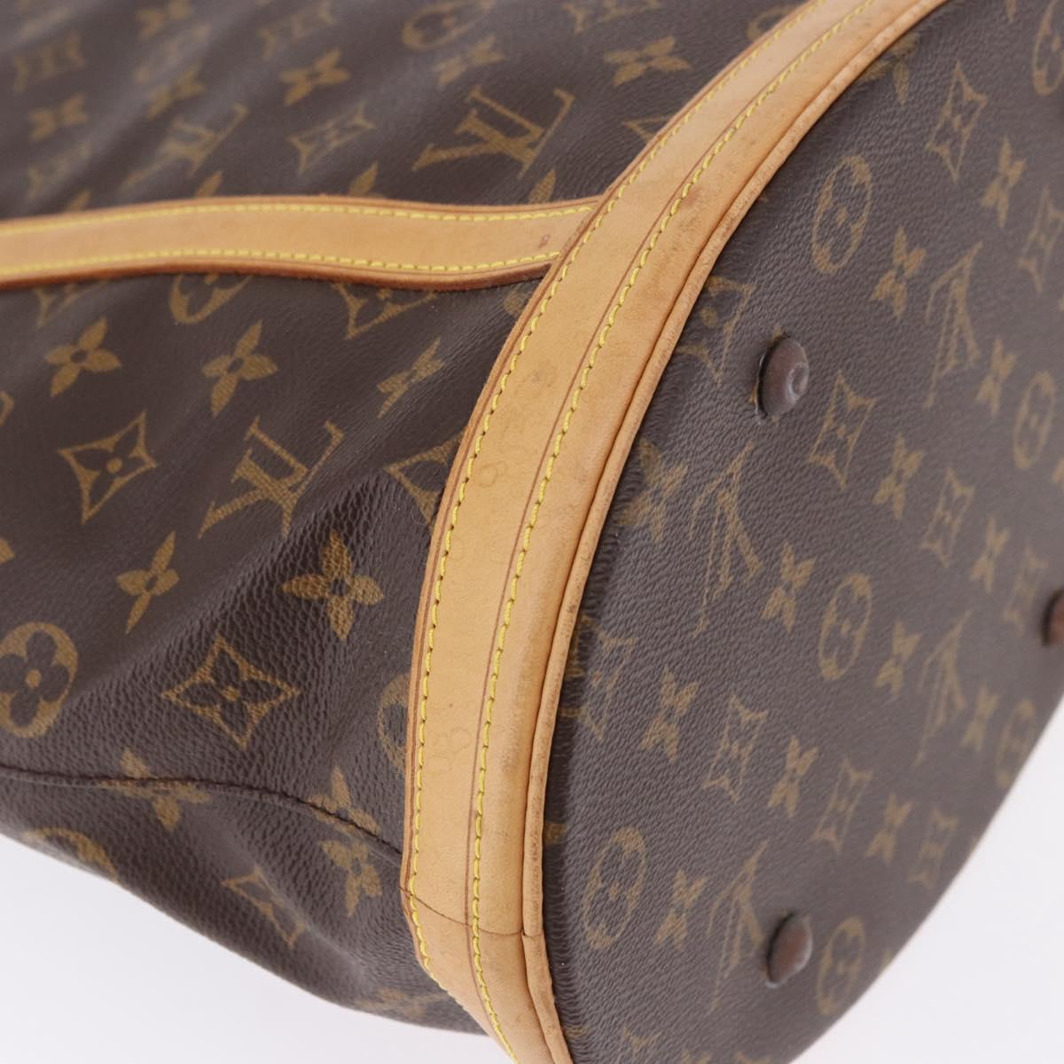 LOUIS VUITTON Monogram Bucket GM Shoulder Bag M42236 LV Auth ka5232