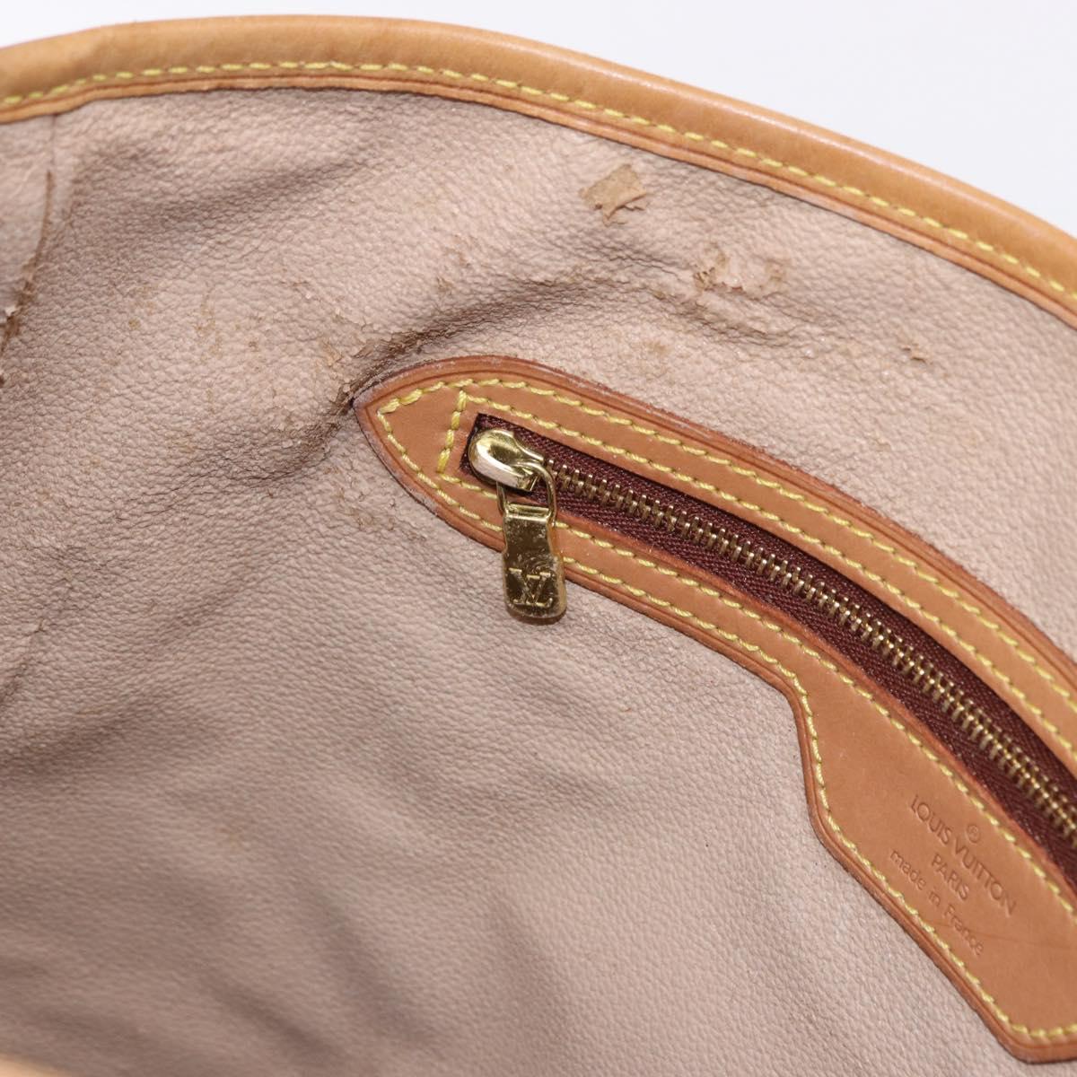 LOUIS VUITTON Monogram Bucket GM Shoulder Bag M42236 LV Auth ka5232