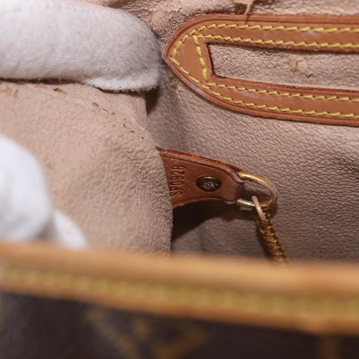 LOUIS VUITTON Monogram Bucket GM Shoulder Bag M42236 LV Auth ka5232