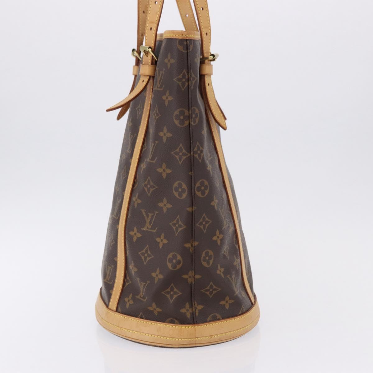 LOUIS VUITTON Monogram Bucket GM Shoulder Bag M42236 LV Auth ka5232