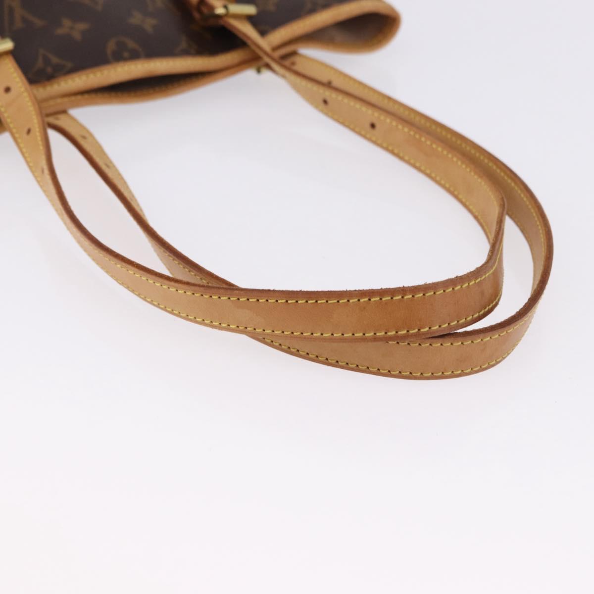 LOUIS VUITTON Monogram Bucket GM Shoulder Bag M42236 LV Auth ka5232