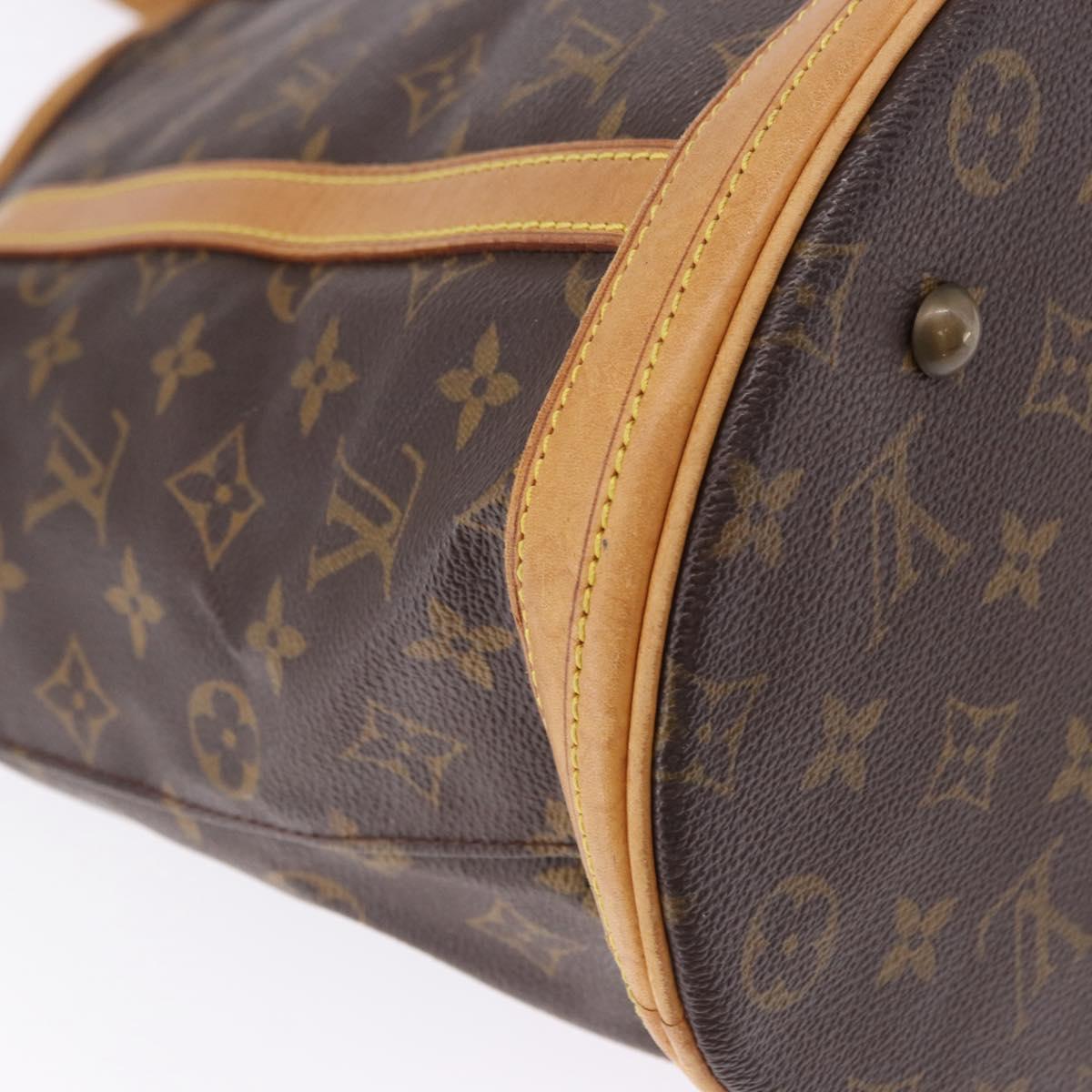 LOUIS VUITTON Monogram Bucket GM Shoulder Bag M42236 LV Auth ka5234