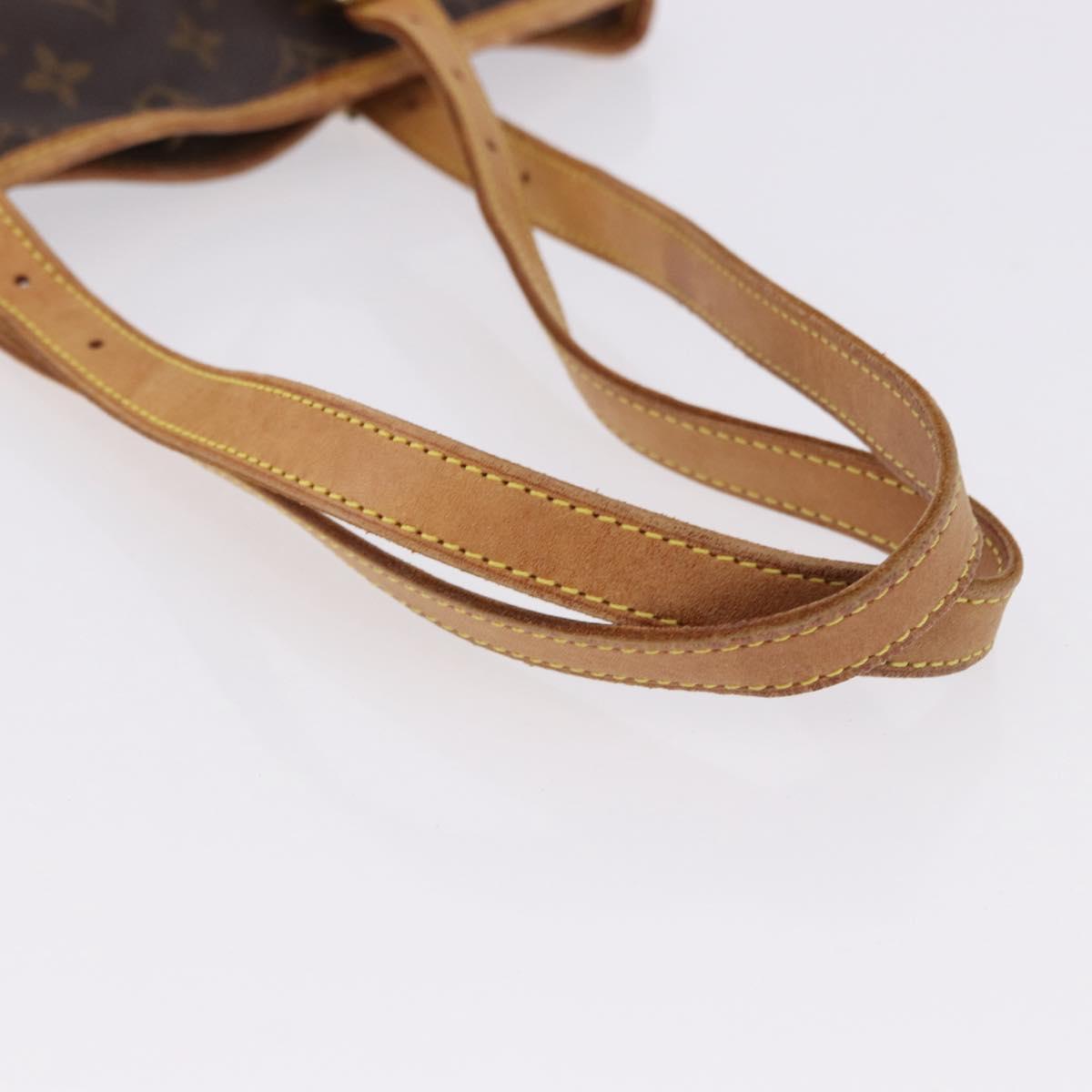 LOUIS VUITTON Monogram Bucket GM Shoulder Bag M42236 LV Auth ka5234