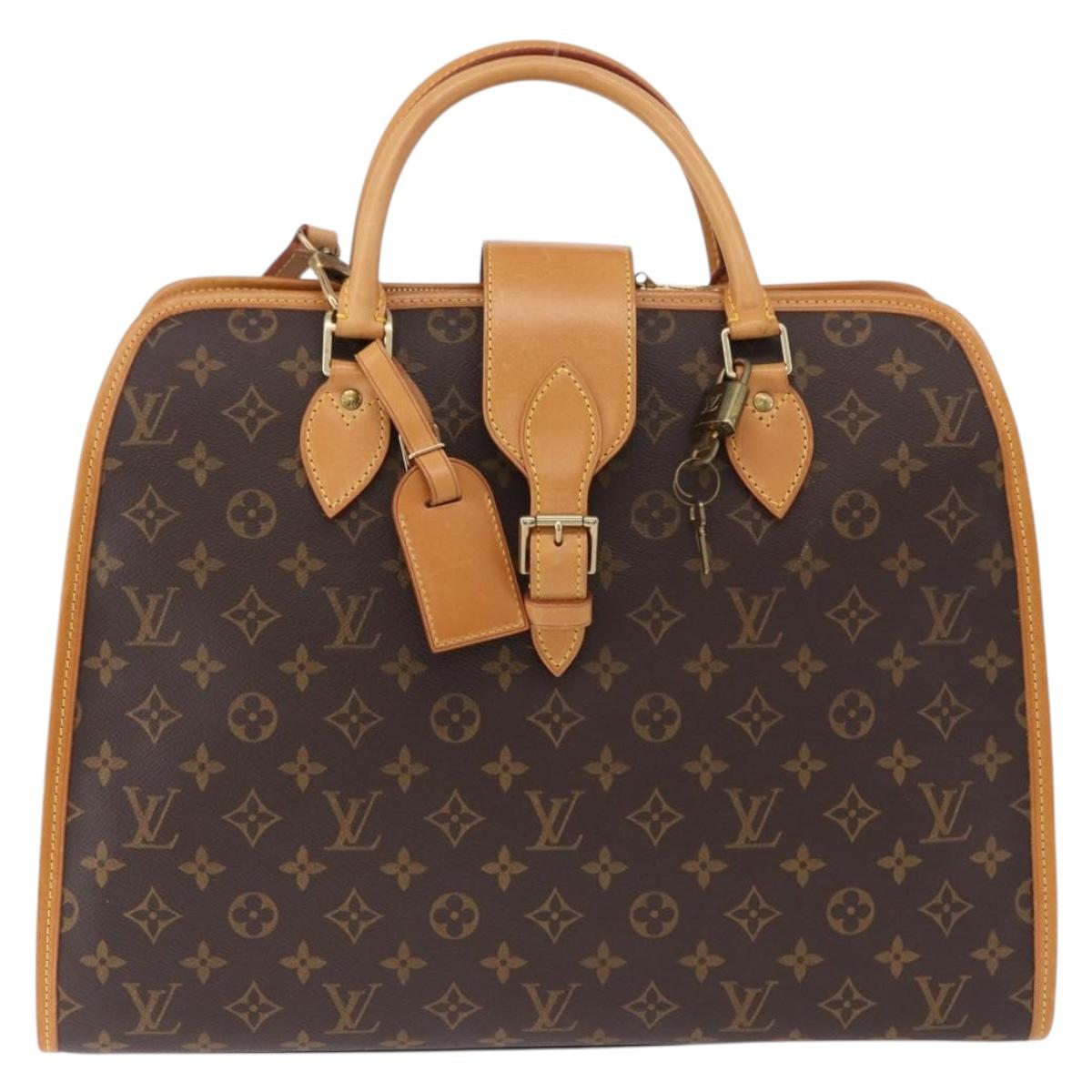 LOUIS VUITTON Monogram Rivoli Hand Bag M53380 LV Auth ka5236A