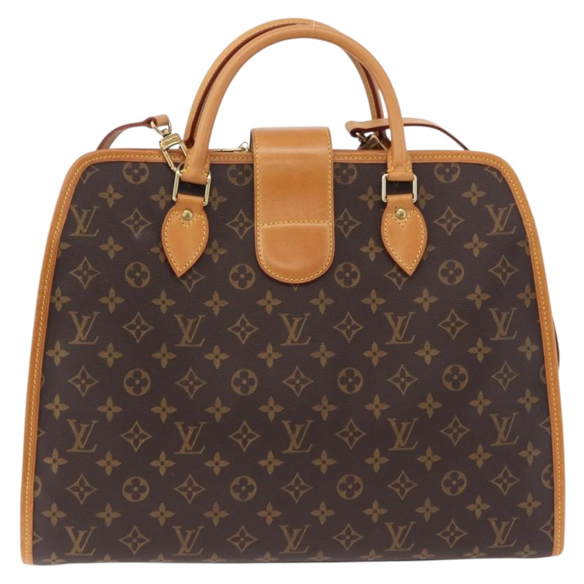 LOUIS VUITTON Monogram Rivoli Hand Bag M53380 LV Auth ka5236A