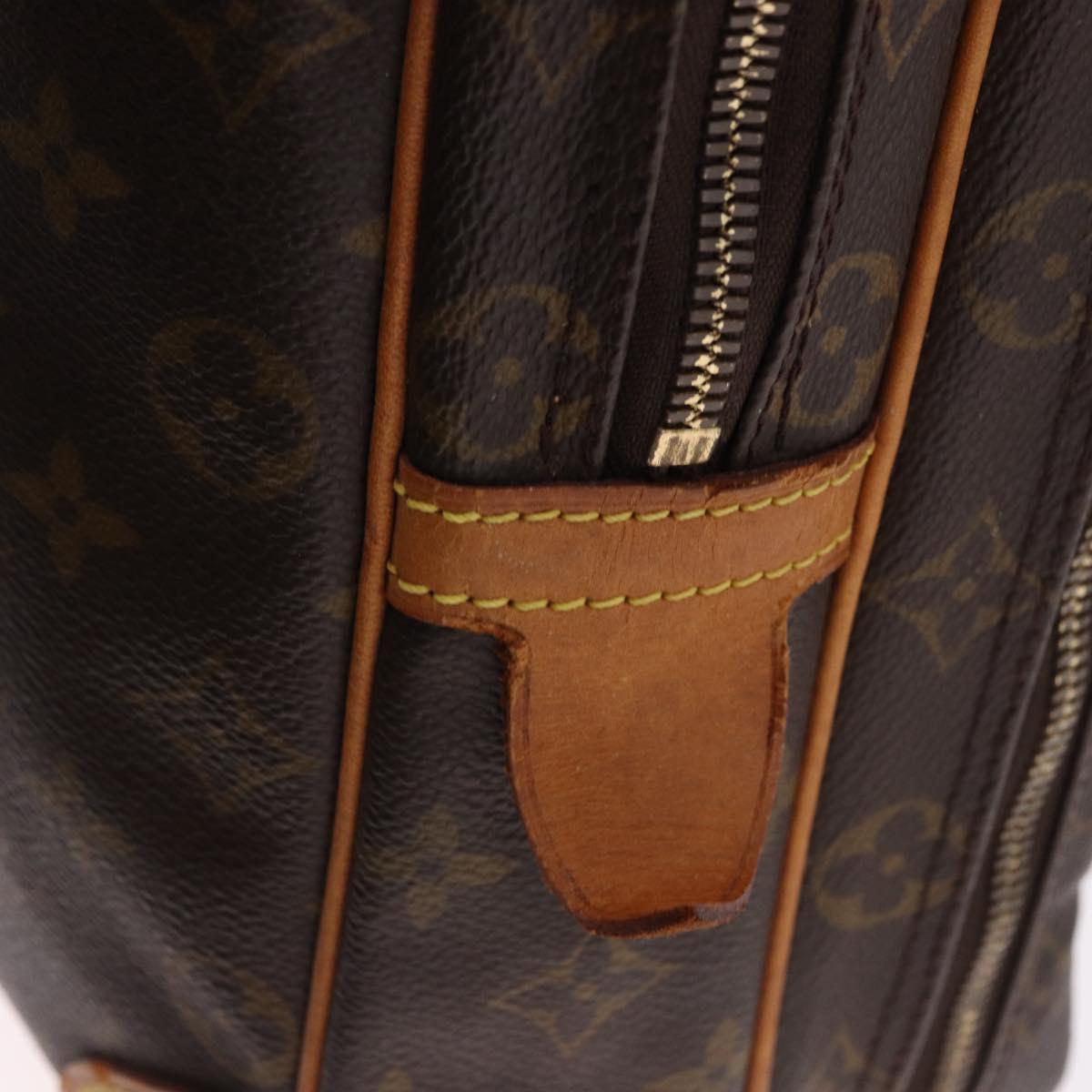 LOUIS VUITTON Monogram Porte Documents Voyage 2 Compartments M53362 Auth ka5237